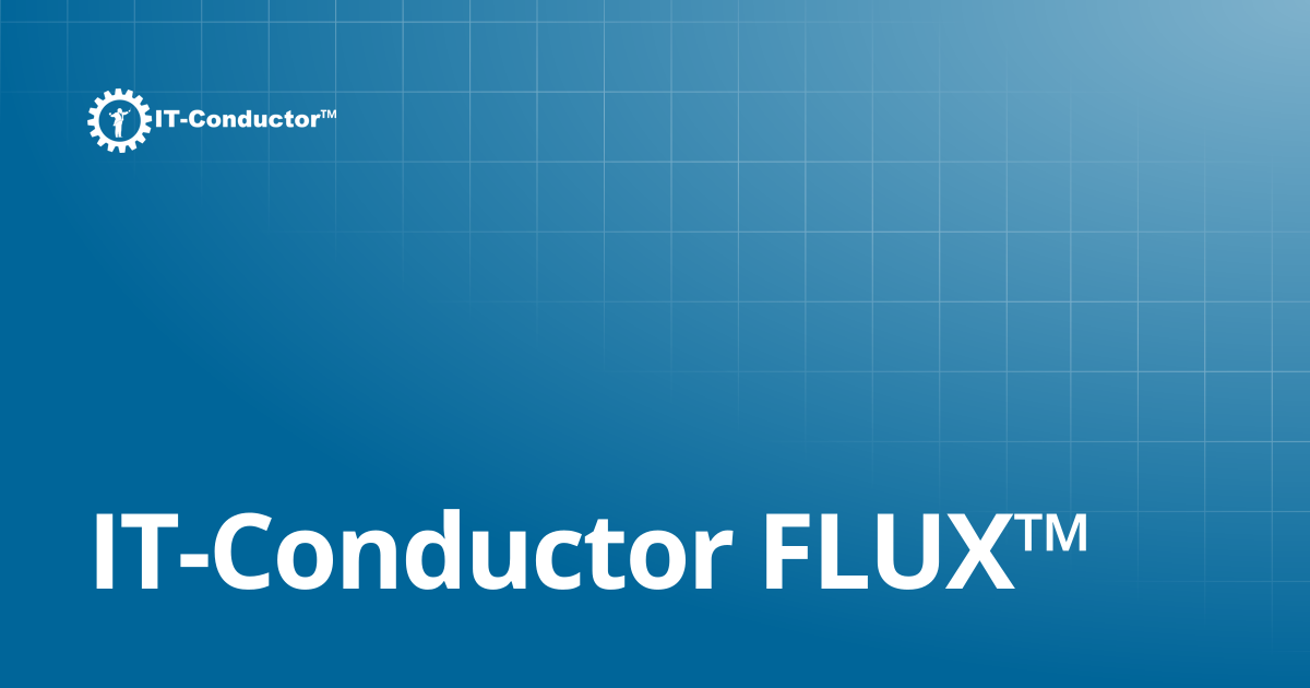 It conductor flux it conductor documentation