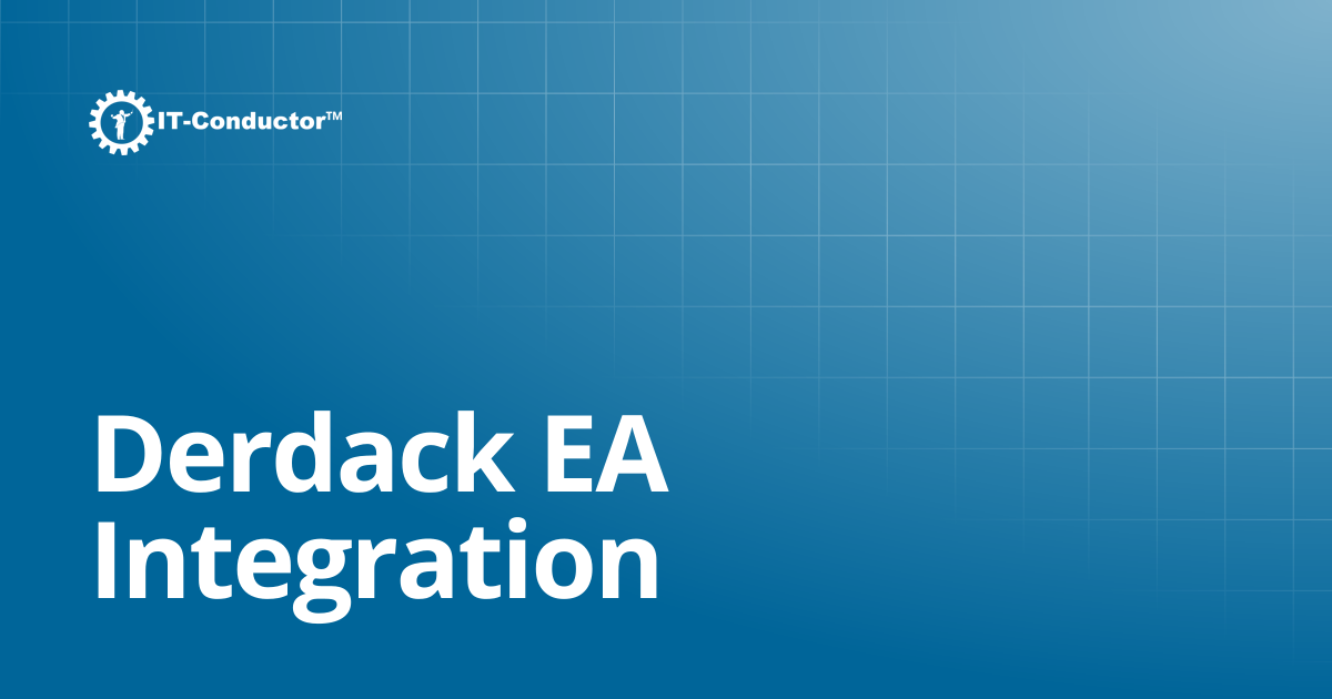 Derdack EA Integration | IT-Conductor Documentation